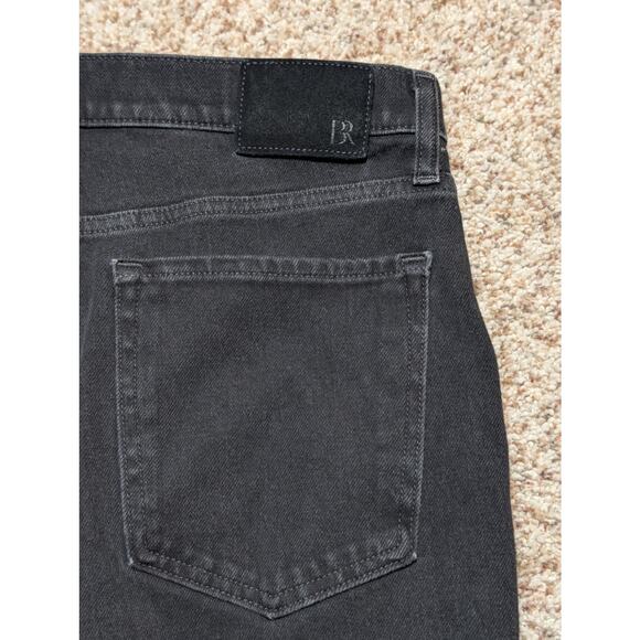 Banana Republic Woman's Black, High rise, Denim Jeans 31 (14), Slightly tapered - Picture 8 of 15